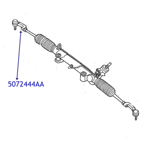Jeep Cherokee Liberty KJ Steering Rod End outer right LHD year 02-05