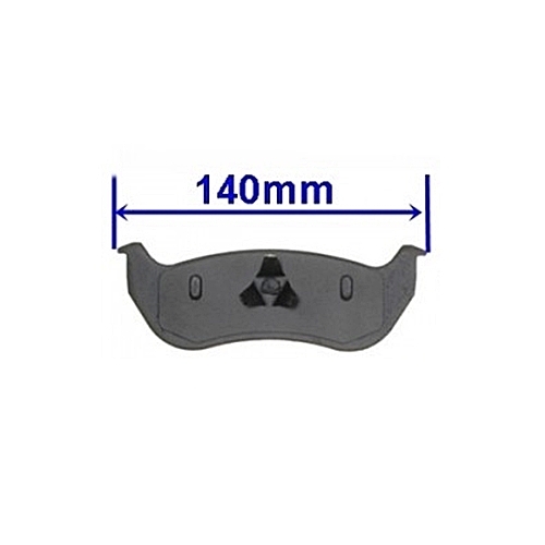 Jeep Wrangler TJ R-Line brake pads rear Raybestos 03-06
