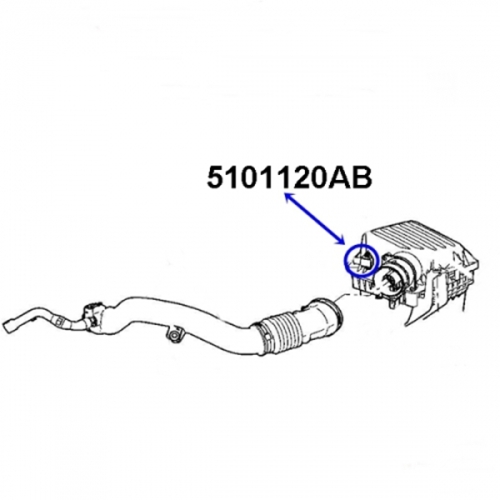 Jeep Grand Cherokee WH WK 3,0 ltr. CRD MAP Air Pressure Sensor 05-10