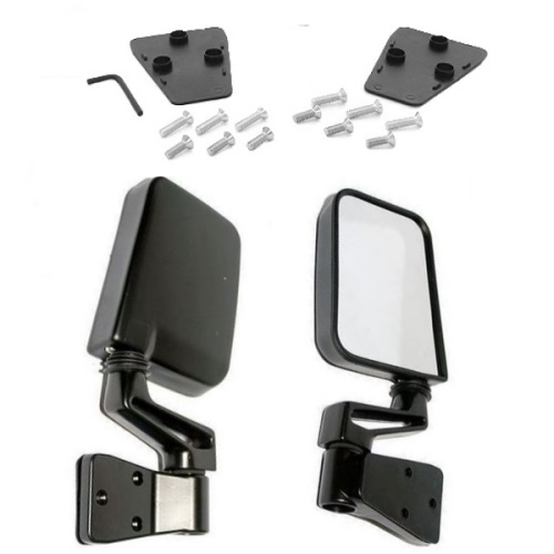 Jeep Wrangler TJ Set HIGHROCK 4x4 ™ Außenspiegel Spiegel Türscharnierspiegel Bestop 96-02