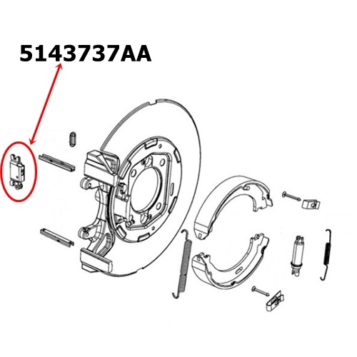 Jeep Commander XH XK Hebel Handbremse Handbremshebel hinten Feststellbremse 06-10