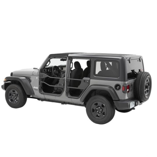 Jeep Wrangler JL Element Doors Türelement Halbtüren vorne HighRock 4x4 Matt Schwarz 18-