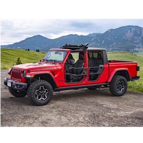 Jeep Gladiator JT Element Doors Türelement Halbtüren vorne HighRock 4x4 Matt Schwarz 19-