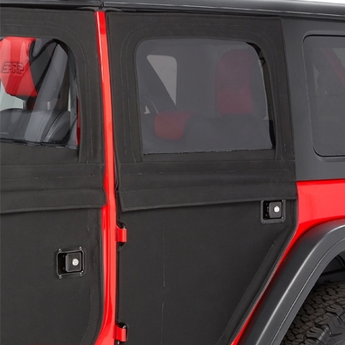 Jeep Wrangler JL Set teilbare Türen hinten schwarz Diamond Bestop 18-