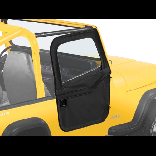 JeepWrangler YJ teilbare Türen Supertop Doors Black Crush Bestop 87-95