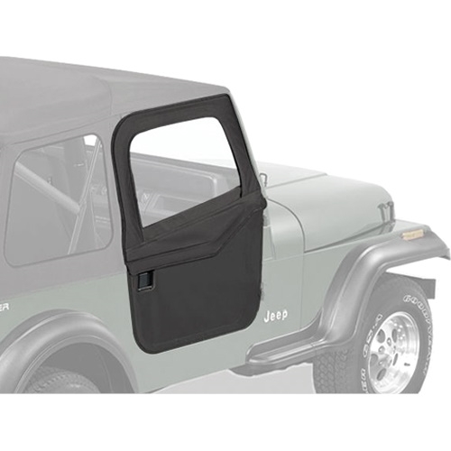 Jeep Wrangler YJ teilbare Türen Supertop Doors Black Denim Bestop 87-95