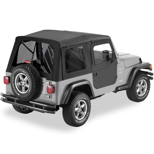 Jeep Wrangler TJ Set of divisible doors Supertop Doors Black Denim Bestop 96-06