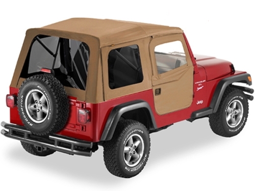 Jeep Wrangler TJ set of split doors Supertop Doors Spice Denim Bestop 96-06