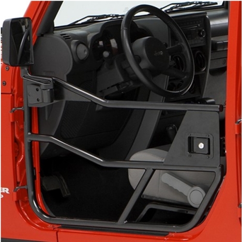 Jeep CJ CJ7 CJ8 Wrangler YJ Set Half Doors Element Tube Doors HighRock 4x4 satin black year 80-95