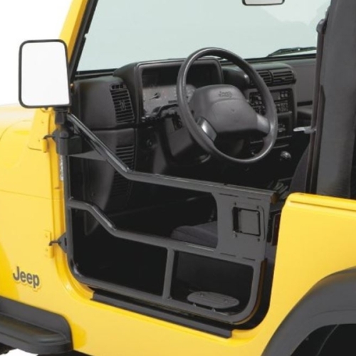 Jeep CJ CJ7 Set Half Doors Element Tube Doors HighRock 4x4 matte black
