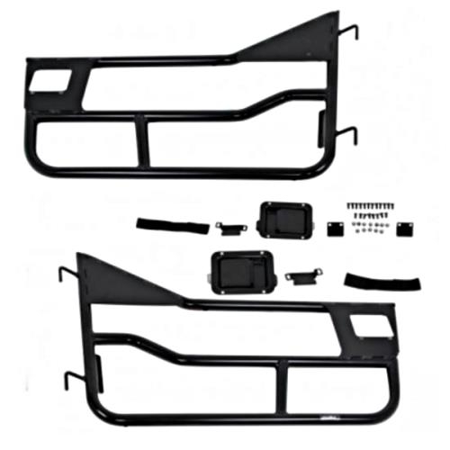 Jeep CJ CJ7 Element Doors door element half door half doors HighRock Matt black 76-80