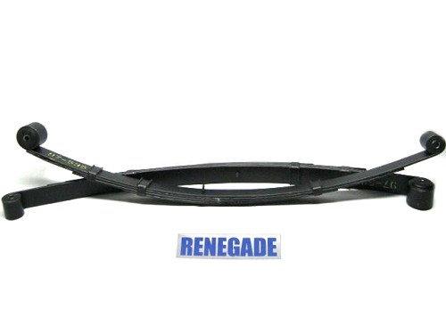 Jeep Cherokee XJ Blattfedern Satz mit Buchsen hinten 4 Lagen 84-01
