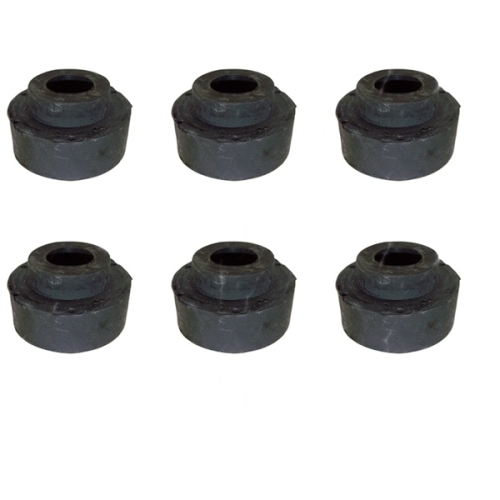 Jeep Wrangler TJ Upper Body Mount Set 6pc. 96-06