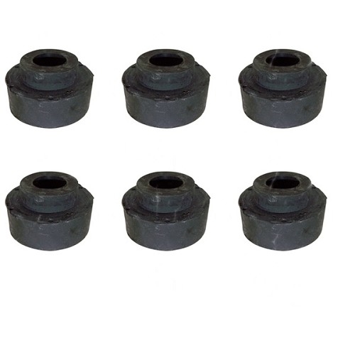 Jeep Wrangler YJ Upper Body Mount Set 6pc. 87-95