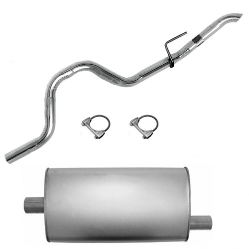 Jeep Grand Cherokee ZJ ZG 4,0 & 5,2 ltr. Auspufftopf Endschalldämpfer mit Endrohr Ø 2" 92-95