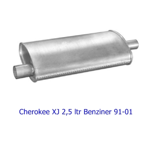 Jeep Cherokee XJ 2,5 ltr. rear Exhaust Muffler 91-01
