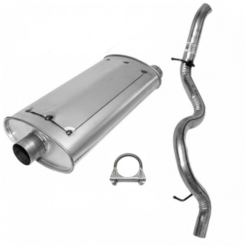 Jeep Wrangler TJ 4,0 ltr. rear Exhaust Muffler with Tailpipe 96-23.01.00