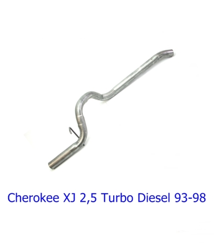 Jeep Cherokee XJ 2,5 ltr. Turbo Diesel Auspuff Endrohr Endrohrbogen 93-98