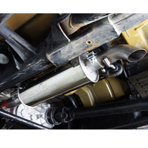 Jeep Wrangler JK 3,8 ltr. 4-doors Single Cat-Back Exhaust System with Ultra Flo™ Muffler Dynomax 07-11