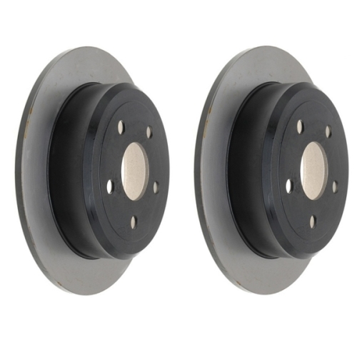 Jeep Wrangler JK Set rear Brake Rotor Advanced Raybestos 0718
