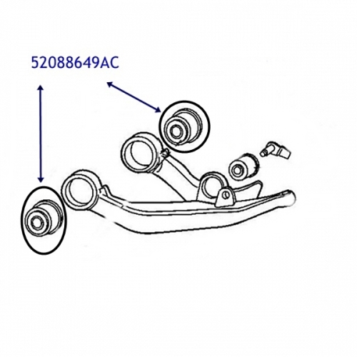Jeep Cherokee Liberty KJ & KK inner Premium Suspension Control Arm