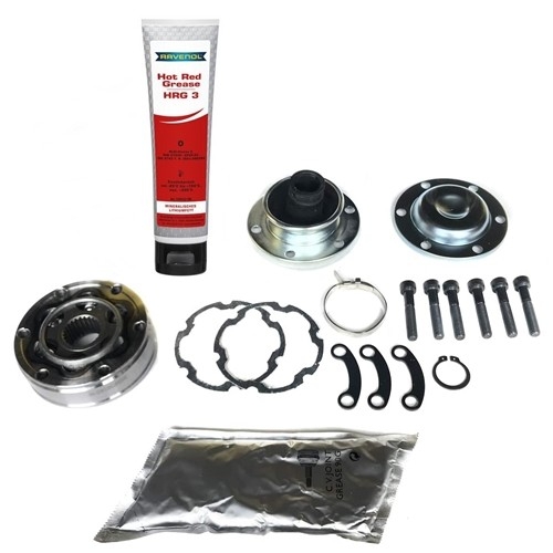 Jeep Grand Cherokee WJ WG Kardanwellengelenk Rep Set Gelenk für die vordere Kardanwelle hinteres Gelenk zum Getriebe Bj. 99-04