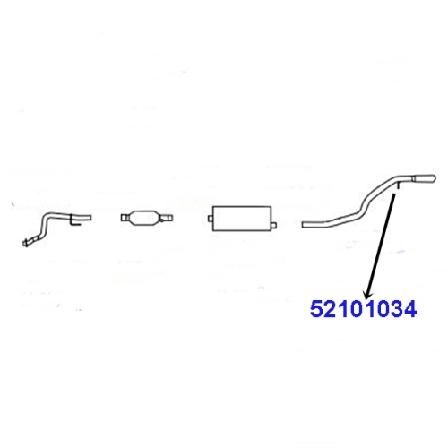 Jeep Grand Cherokee ZJ ZG 4,0 ltr. & V8 one rear Rubber Exhaust Insulator Walker 96-98