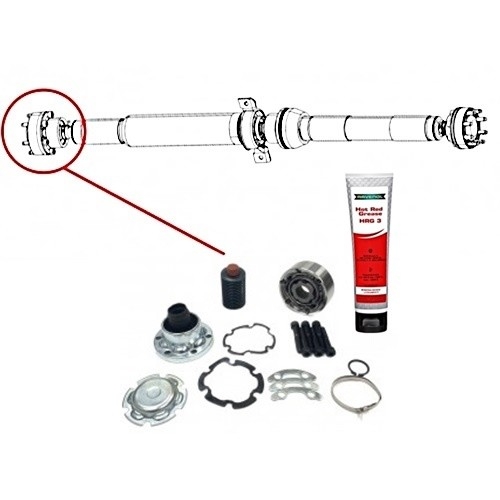 Jeep Gand Cherokee WK2 WH WK Kardanwellengelenk Rep Set Gelenk vorne für hintere 6 Bolt Kardanwelle 11-18