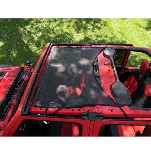 Jeep Gladiator JT Sun Bikini Top Sunshade Targa Style Mesh Bestop 19-