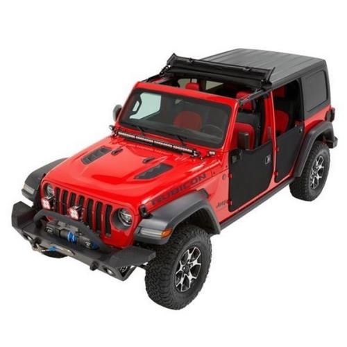 Jeep Wrangler JL Sunrider Hardtop Black Twill Textile 3-layer Bestop 18-
