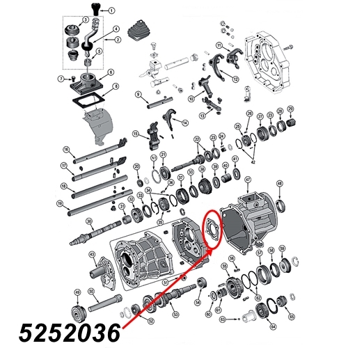Jeep Cherokee XJ Lagerhalter Halter Lager hinten AX15 Schaltgetriebe 88-99