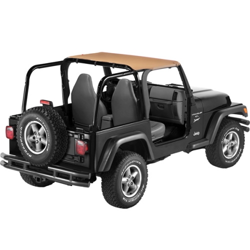 Jeep Wrangler TJ Bikini Top Strapless Style Spice Denim Bestop 96-02