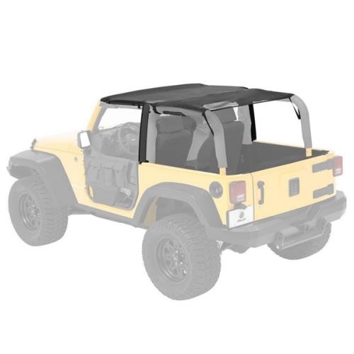 Jeep Wrangler JK 2türer Safari Bikini Top Cable-Style Mesh Bestop 10-18