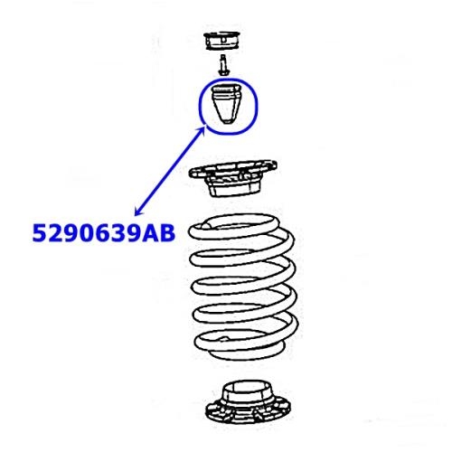 Jeep Grand Cherokee WH WK SRT8 axle stop rubber rear year 06-10
