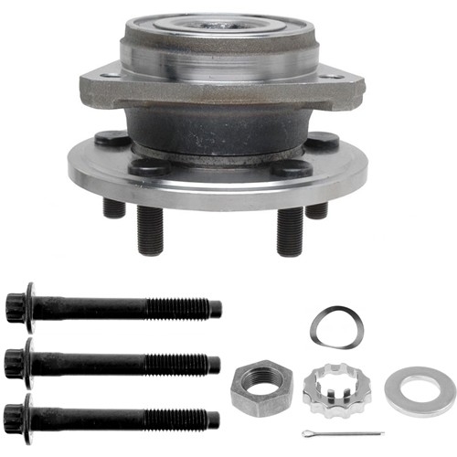 Jeep Comanche MJ Radnabe Set vorne mit Nabenschrauben und Mutter Dana 30 90-92