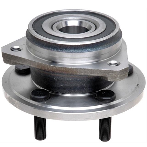 Jeep Wrangler TJ one front Wheel Hub & Bearing Assembly with Hub Bolts and Spindle Nut Set Dana 30 00-06