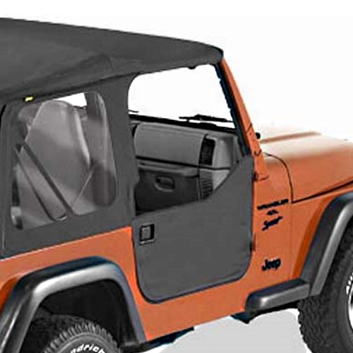 Jeep Wrangler TJ Half Doors Black Diamond Bestop 96-06