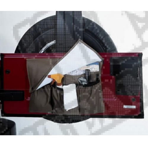 Jeep Wrangler TJ Organizer Stautasche Hecktür innen Spice Bestop 97-02