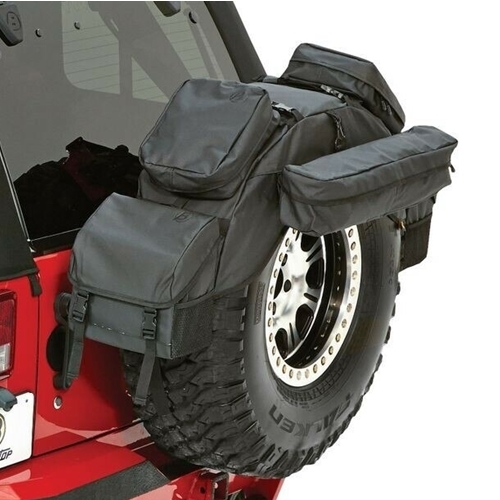 Jeep Wrangler JK Organizer Storage Bag on the Spare Tire 38-40" Bestop 07-18