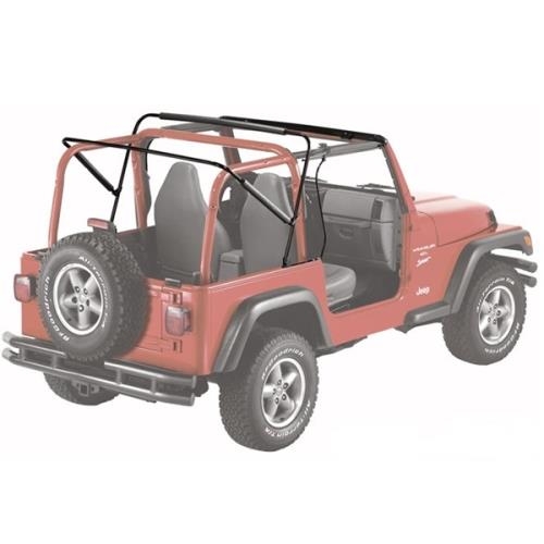Jeep Wrangler TJ Classic Softtop Supertop black Diamond tinted windows Bestop 96-06