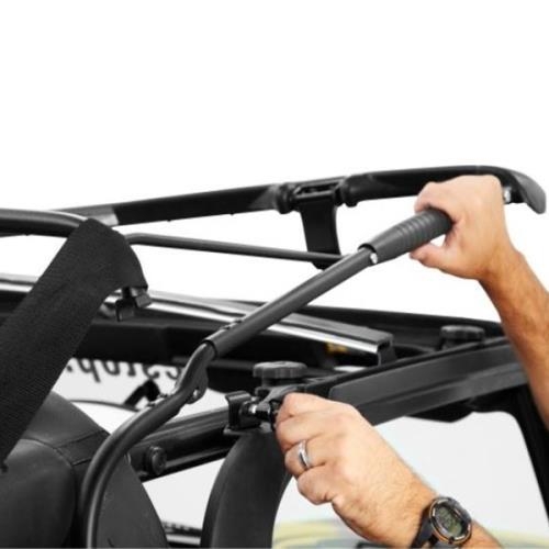 Jeep Wrangler TJ Supertop NX folding top tinted windows Bestop Black Denim 96-06