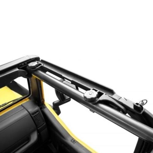 Jeep Wrangler TJ Supertop NX folding top tinted windows Bestop Black Denim 96-06
