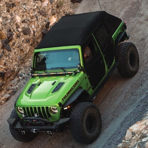 Jeep Wrangler JL 4türer Trektop Ultra Slantback Verdeck Softtop Black Twill Bestop 18-