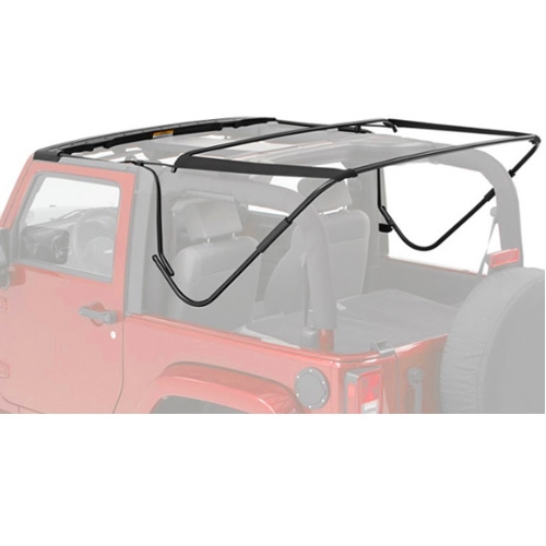 Jeep Wrangler JK 2-door rod set for original top Bestop 07-18