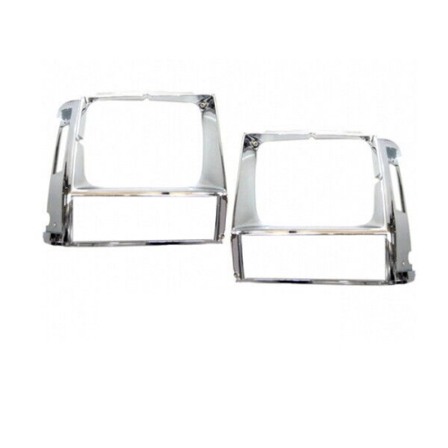 Jeep Cherokee XJ set headlight covers headlight frame 84-90