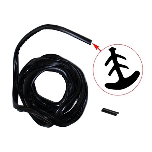 Jeep Wrangler YJ Set Scheibendichtung Glasdichtung Frontscheibe außen & innen inkl. Verbinder 87-95