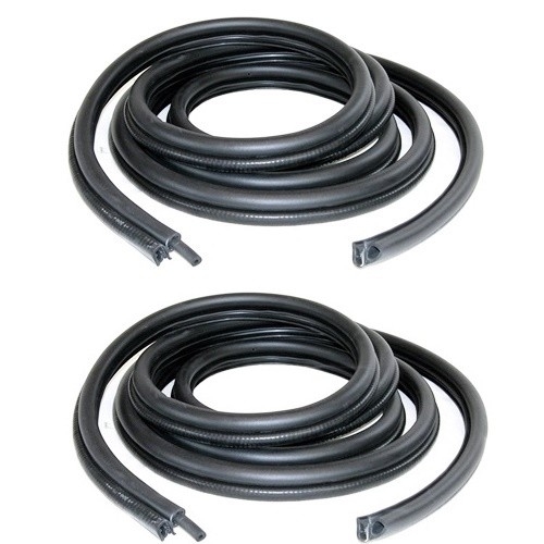 Jeep Cherokee XJ 4-door door seal set rear left & right on the body 84-96