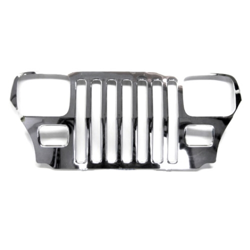 Jeep Wrangler YJ Radiator Grille Overlay incl. Headlamp Bezel year 87-95