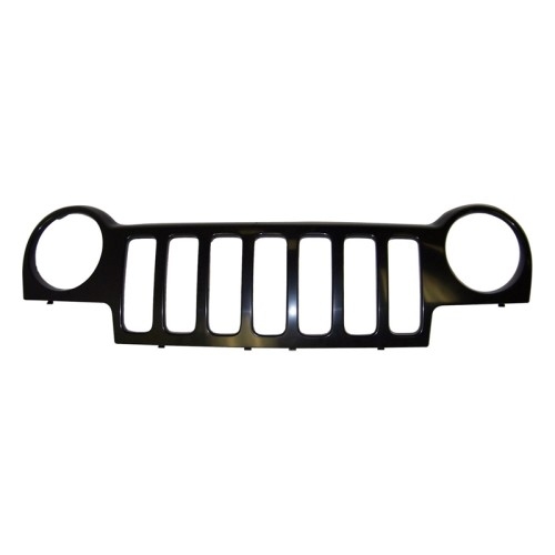Jeep Cherokee Liberty KJ radiator grille cover front grill black 02-04