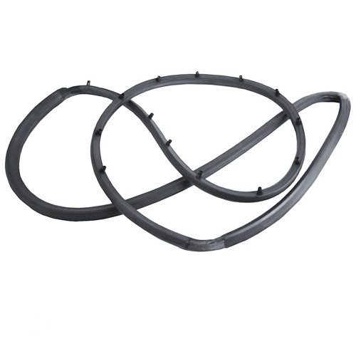 Jeep Wrangler YJ door seal door sealing rubber right solid steel doors 87-95